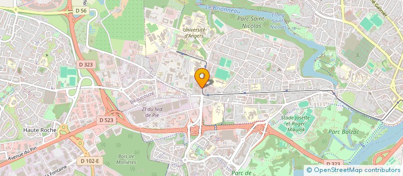 localisation de l'entreprise MONSIEUR MUSTAFA AL MOHAMMAD à ANGERS