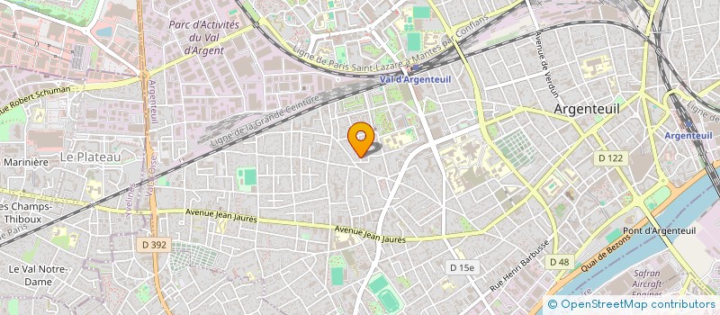 localisation de l'entreprise MONSIEUR MUSTAFA ALI à ARGENTEUIL