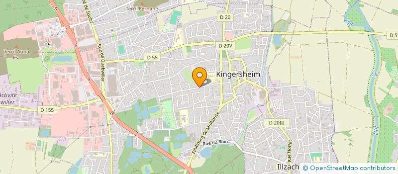 localisation de l'entreprise MONSIEUR MUSTAFA ALI ARSLAN à KINGERSHEIM