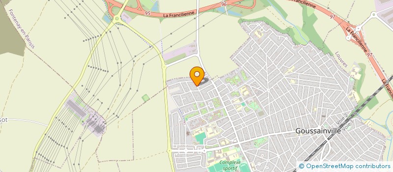 localisation de l'entreprise MONSIEUR MUSTAFA ALITOU  GOUSSAINVILLE