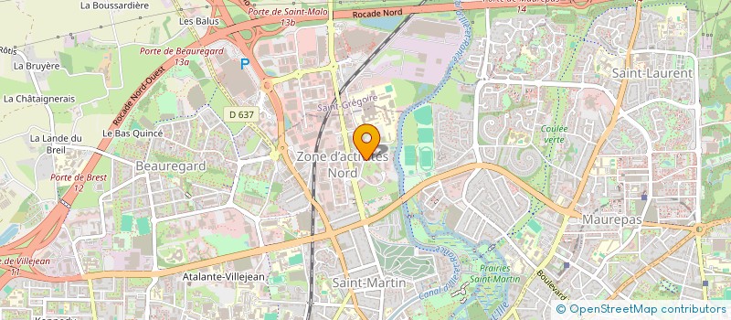 localisation de l'entreprise MONSIEUR MUSTAFA ALIZADA  RENNES