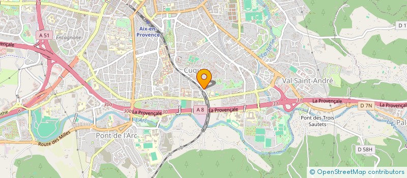 localisation de l'entreprise MONSIEUR MUSTAFA ARAS à AIX-EN-PROVENCE