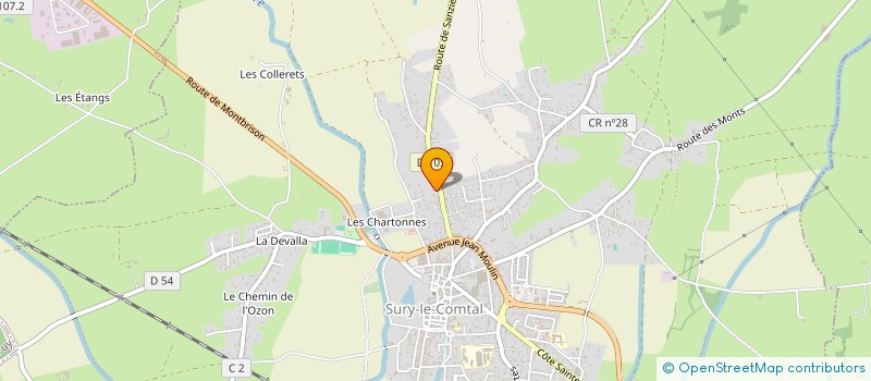 localisation de l'entreprise MONSIEUR MUSTAFA ARICAN  SURY-LE-COMTAL