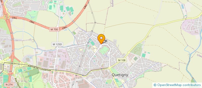 localisation de l'entreprise MONSIEUR MUSTAFA ARSLAN à QUETIGNY