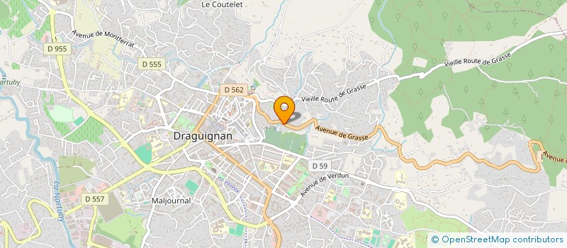 localisation de l'entreprise MONSIEUR MUSTAFA ASLANER  DRAGUIGNAN