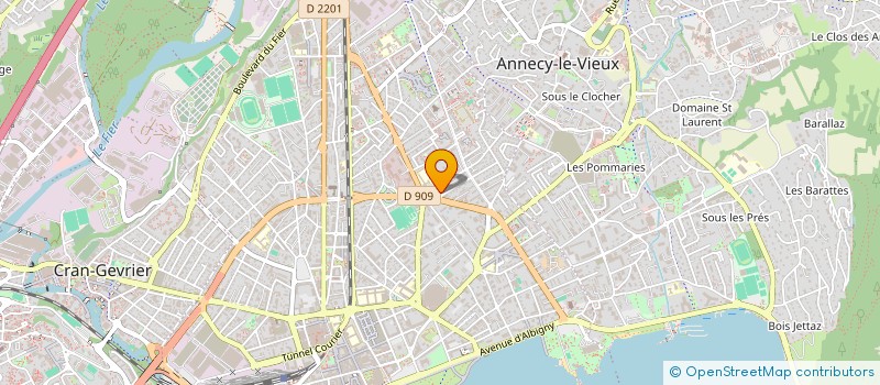 localisation de l'entreprise MONSIEUR MUSTAFA AVCI  ANNECY