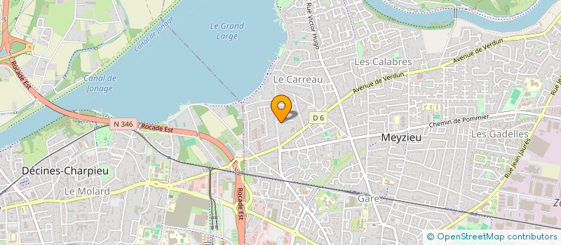 localisation de l'entreprise MONSIEUR MUSTAFA AYIN  MEYZIEU