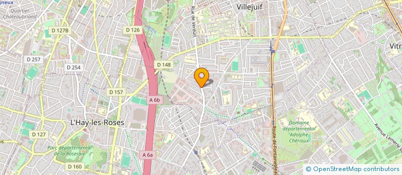 localisation de l'entreprise MONSIEUR MUSTAFA BABIKER AHMAD  VILLEJUIF