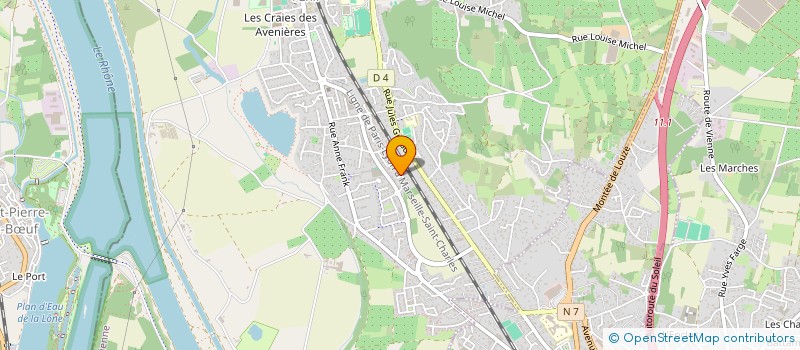 localisation de l'entreprise MONSIEUR MUSTAFA BASARA  LE PEAGE-DE-ROUSSILLON