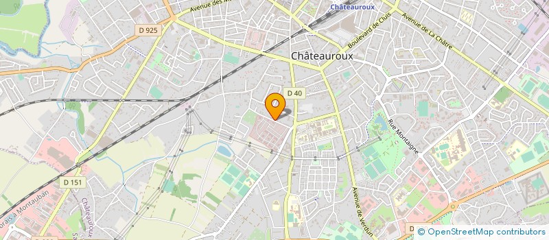 localisation de l'entreprise MONSIEUR MUSTAFA BASODA  CHATEAUROUX