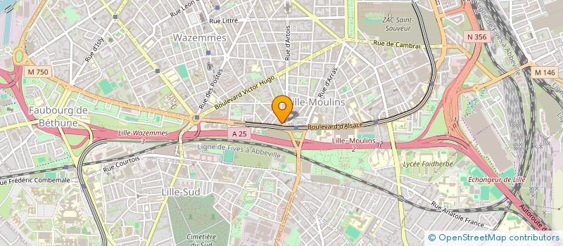 localisation de l'entreprise MONSIEUR MUSTAFA BELGHAOUAR à LILLE