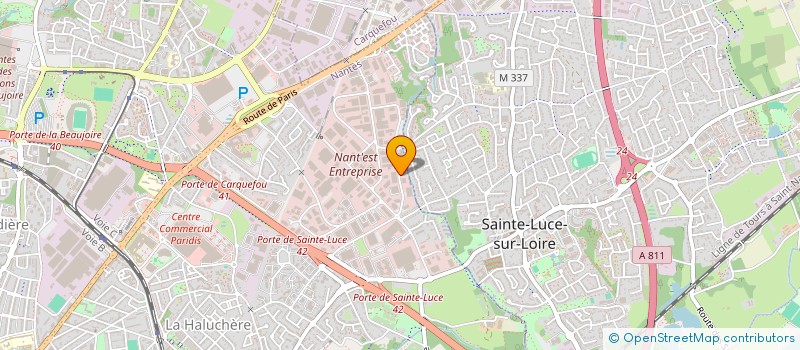 localisation de l'entreprise MONSIEUR MUSTAFA BENAHMED à NANTES