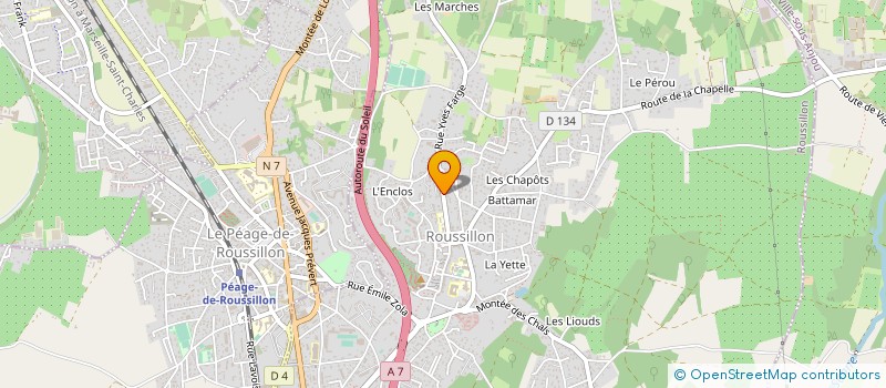 localisation de l'entreprise MONSIEUR MUSTAFA BOGAZKAYA à ROUSSILLON