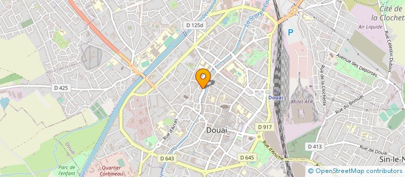 localisation de l'entreprise MONSIEUR MUSTAFA BOURICHE à DOUAI