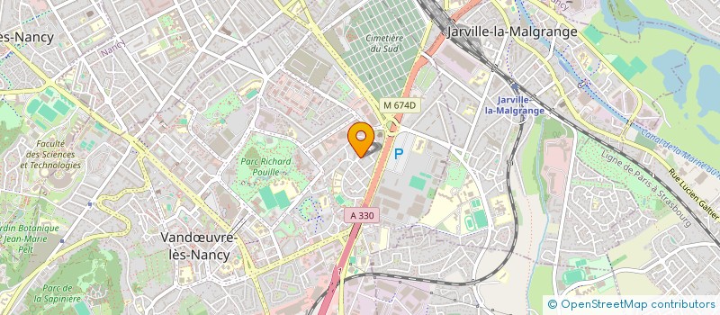 localisation de l'entreprise MONSIEUR MUSTAFA BULBUL  VANDUVRE-LES-NANCY