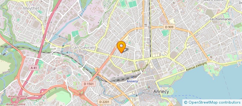 localisation de l'entreprise MONSIEUR MUSTAFA CANLI  ANNECY