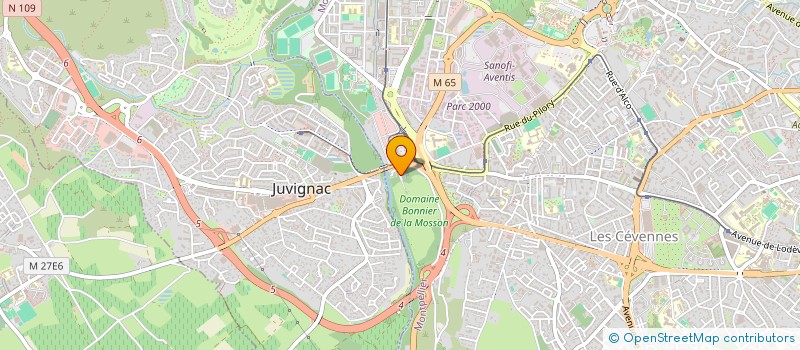 localisation de l'entreprise MONSIEUR MUSTAFA CANSEVER à MONTPELLIER