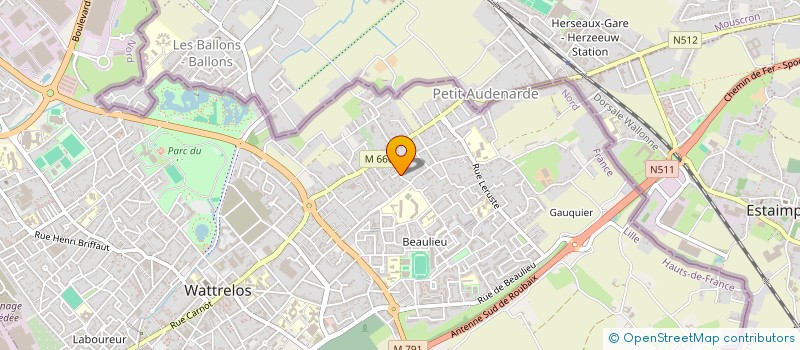 localisation de l'entreprise MONSIEUR MUSTAFA CERAY  ROUBAIX