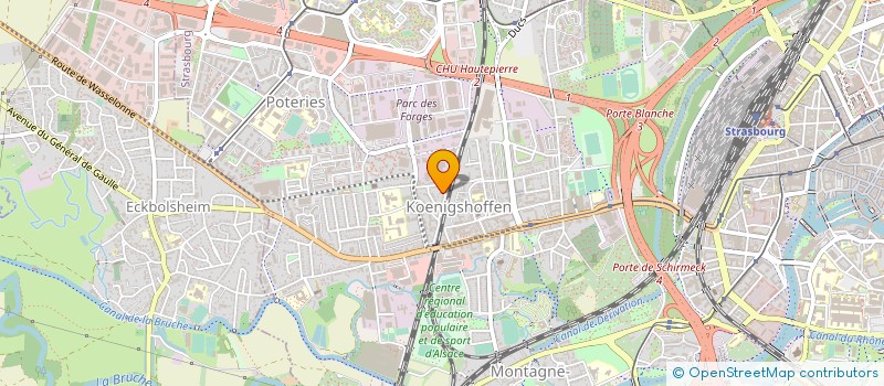 localisation de l'entreprise MONSIEUR MUSTAFA CINAR à STRASBOURG