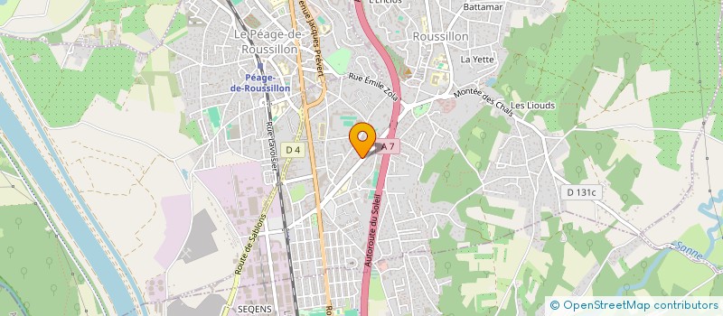 localisation de l'entreprise MONSIEUR MUSTAFA COBAN à ROUSSILLON