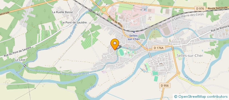 localisation de l'entreprise MONSIEUR MUSTAFA COLAK  SELLES SUR CHER