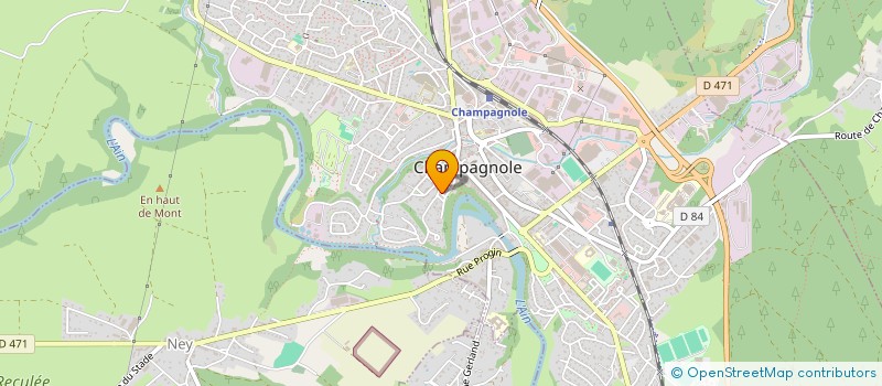 localisation de l'entreprise MONSIEUR MUSTAFA DEMIR à CHAMPAGNOLE