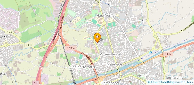 localisation de l'entreprise MONSIEUR MUSTAFA DEMIR  PERPIGNAN