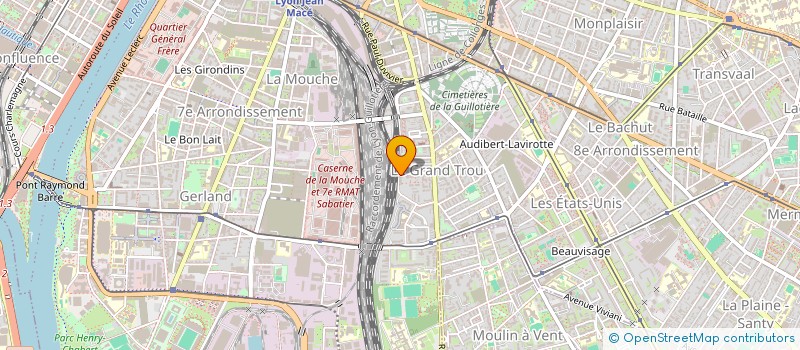 localisation de l'entreprise MONSIEUR MUSTAFA DOGAN  LYON