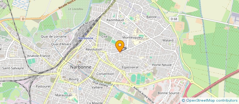 localisation de l'entreprise MONSIEUR MUSTAFA DURGUN à NARBONNE