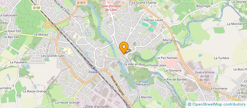 localisation de l'entreprise MONSIEUR MUSTAFA DURMUS à SAINT-HILAIRE-DE-CLISSON