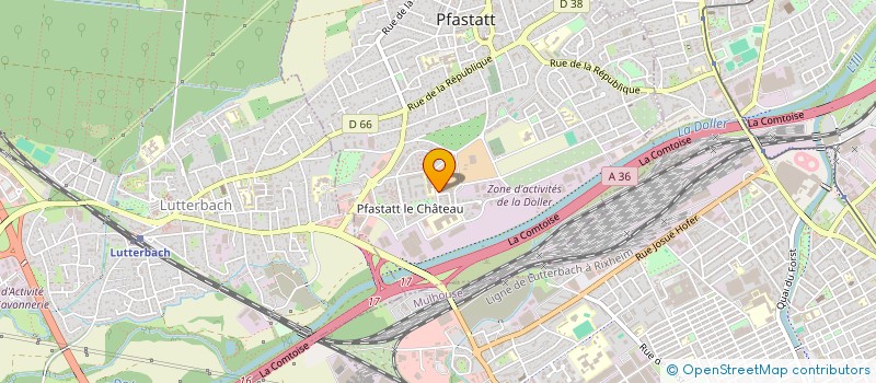 localisation de l'entreprise MONSIEUR MUSTAFA DUZENLI  PFASTATT