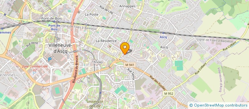 localisation de l'entreprise MONSIEUR MUSTAFA EL MOUDEN à VILLENEUVE-D'ASCQ