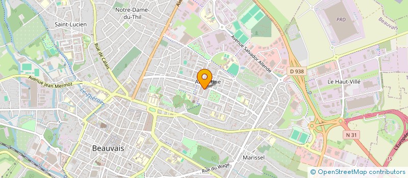 localisation de l'entreprise MONSIEUR MUSTAFA EVLIYAOGLU  BEAUVAIS