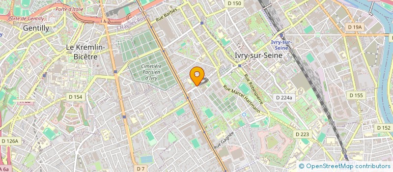 localisation de l'entreprise MONSIEUR MUSTAFA FEHMI  IVRY-SUR-SEINE