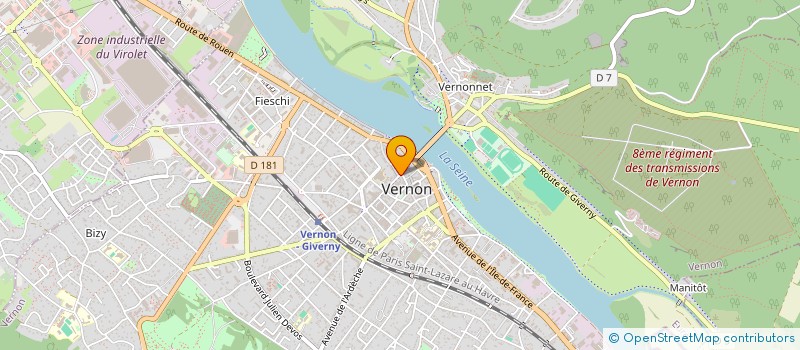 localisation de l'entreprise MONSIEUR MUSTAFA FERAHTIA à VERNON