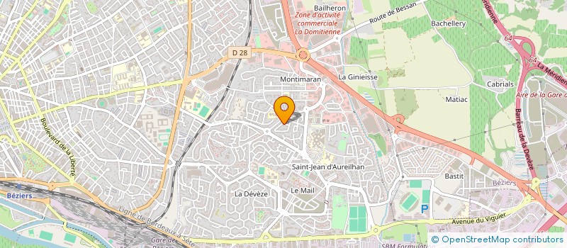 localisation de l'entreprise MONSIEUR MUSTAFA GELIKBAS à BEZIERS
