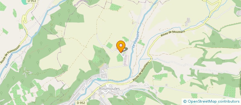 localisation de l'entreprise MONSIEUR MUSTAFA GOKKAYA  ROUMOULES