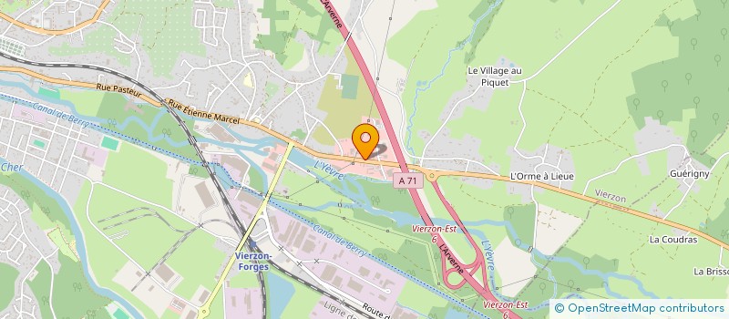 localisation de l'entreprise MONSIEUR MUSTAFA GUCER  VIERZON