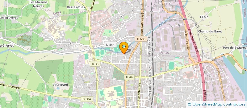 localisation de l'entreprise MONSIEUR MUSTAFA GUMUS à VILLEFRANCHE-SUR-SAONE