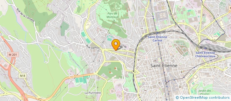 localisation de l'entreprise MONSIEUR MUSTAFA GUNES à SAINT-ETIENNE