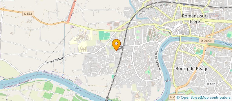 localisation de l'entreprise MONSIEUR MUSTAFA GUZEL  ROMANS-SUR-ISERE