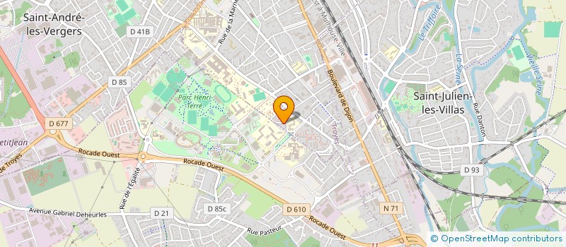 localisation de l'entreprise MONSIEUR MUSTAFA HUSSAINI  TROYES