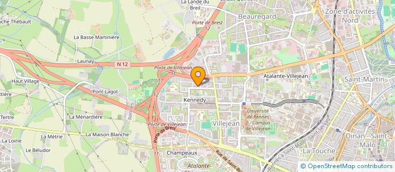 localisation de l'entreprise MONSIEUR MUSTAFA IBRAHIM  RENNES