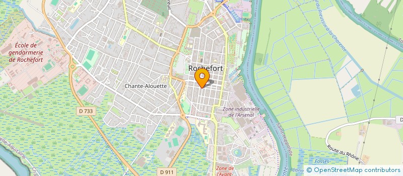 localisation de l'entreprise MONSIEUR MUSTAFA ISMAIL WABAR  ROCHEFORT