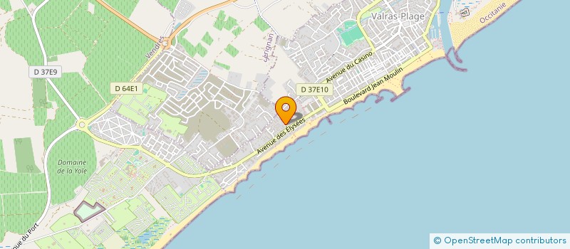 localisation de l'entreprise MONSIEUR MUSTAFA KACALIN  VALRAS-PLAGE