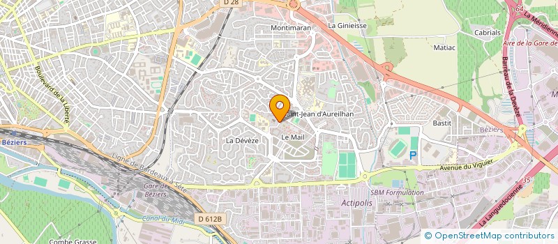 localisation de l'entreprise MONSIEUR MUSTAFA KAPMAZ à BEZIERS