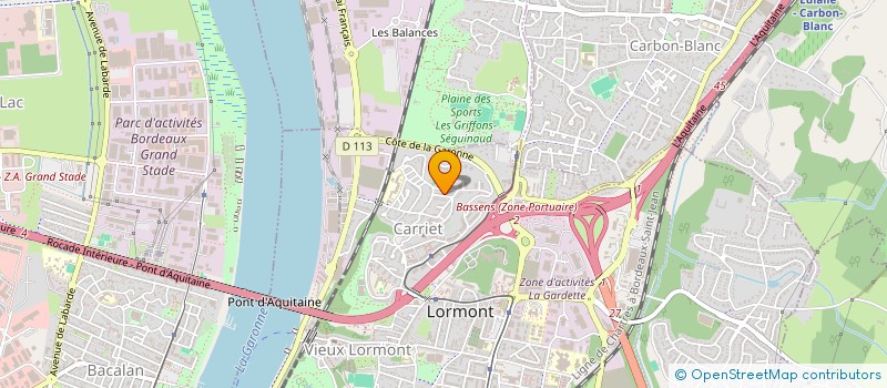 localisation de l'entreprise MONSIEUR MUSTAFA KARTAL  LORMONT