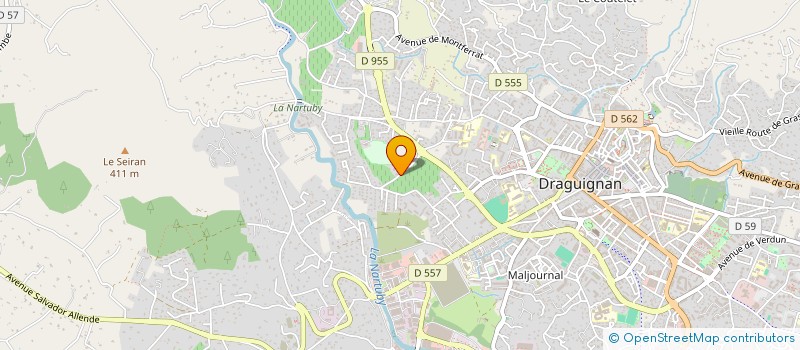 localisation de l'entreprise MONSIEUR MUSTAFA KOSE  DRAGUIGNAN