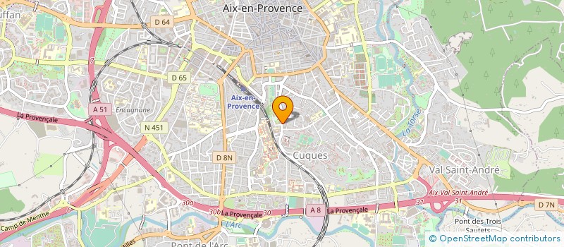 localisation de l'entreprise MONSIEUR MUSTAFA KURA à AIX-EN-PROVENCE