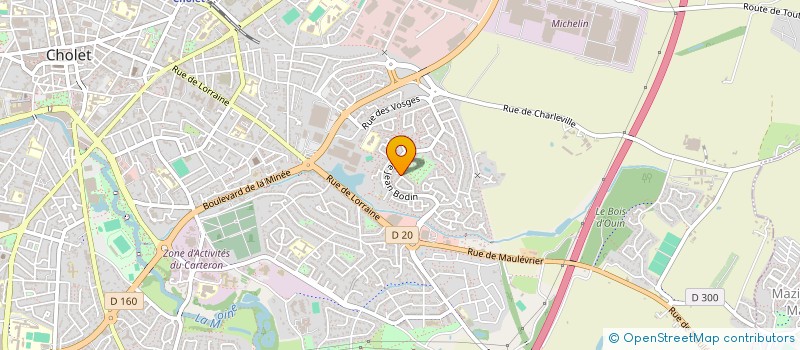 localisation de l'entreprise MONSIEUR MUSTAFA KUTBE à CHOLET